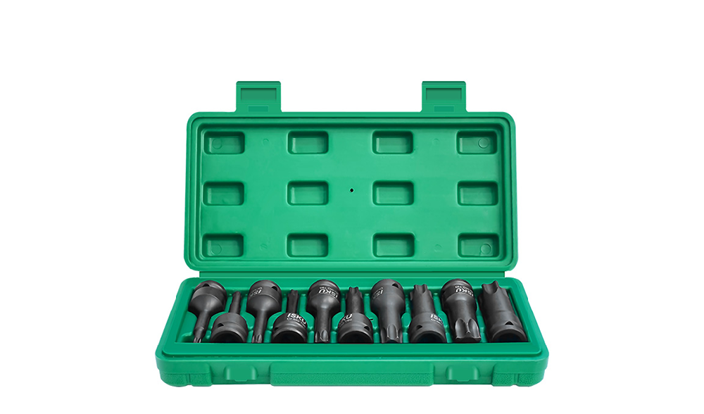 Impact Torx Bit Set Long 10 Pcs CR-MO