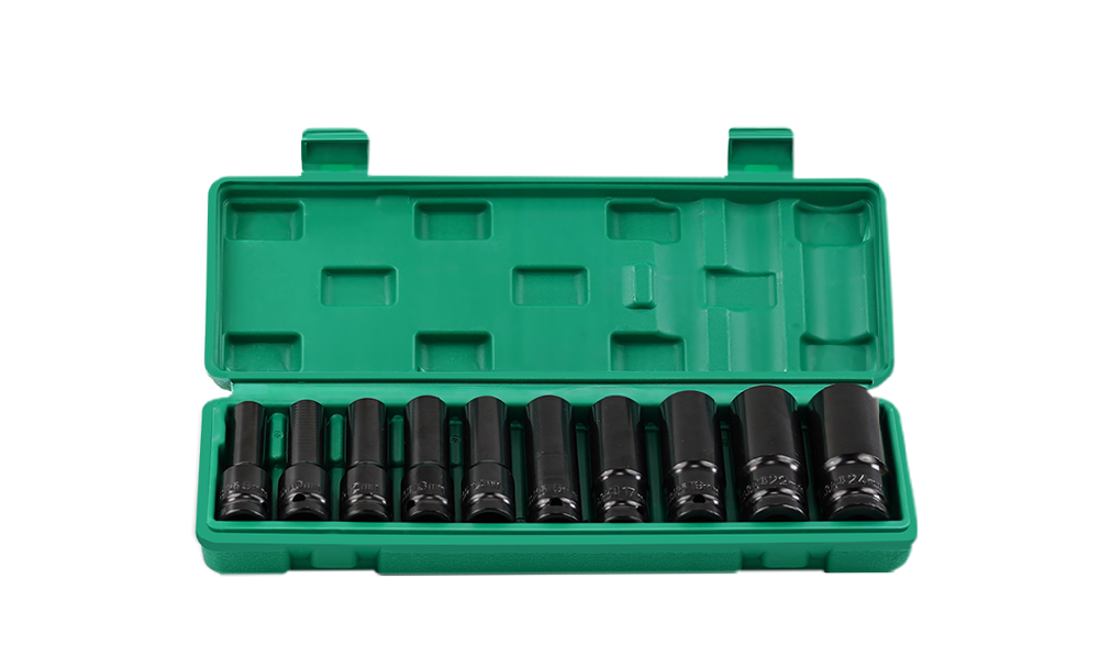 Impact Socket Long  Set 10 Pcs CR-V